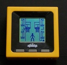 Radica Cube World Block Bash, Giallo, Funzionante.