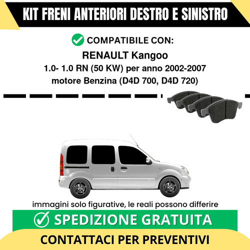 Pastiglie freno anteriori per - freno,