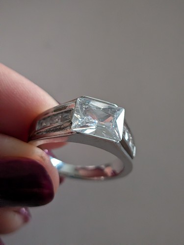 Splendida fede nuziale cubic - fede,