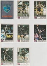 Estudiantes Caja Postal 1991 Panini Basket Liga ACB Sticker Set Completo 12 Carte