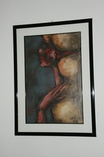  AULESTIA SALVADOR (1915 Barcellona -1994 Milano) Acrilico su Tela 