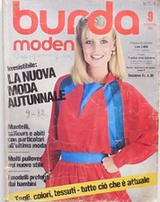 RIVISTA MAGAZINE BURDA MODEN 9
