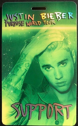 Justin bieber backstage pass - justin,