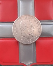 (£)    2 Lire 1863 N - Stemma
