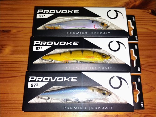 6th sense provoke - 97x, jerkbait