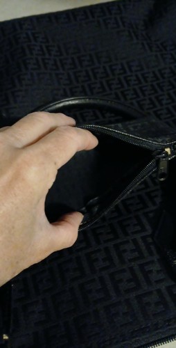 Portafoglio fendi roma nero - fendi,