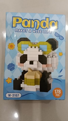 Mini panda blocchi - mini,