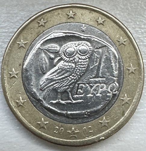 Euro grecia 2002 s - 1,