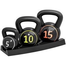 SPORTNOW Set 3 Kettlebell da