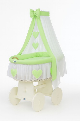 Culla vimini amelia con - in,