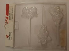 Stampo plastica infrangibile multi forme formine angeli cuori resina gesso