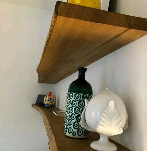 Mensola castagno legno - mensola, in