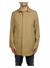 Cappotto monopetto da Uomo L'impermeabile Taglia 48-50 Colore Beige chiaro