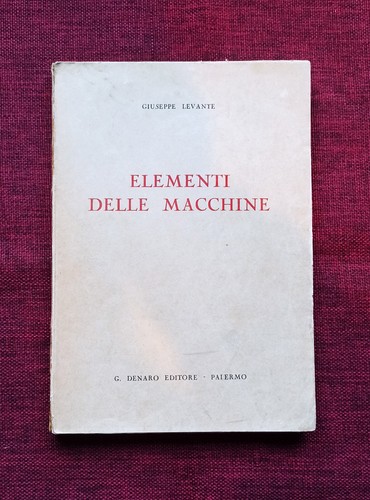Elementi delle macchine - delle,