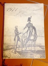 Calendario Storico dell'Arma dei Carabinieri 1971