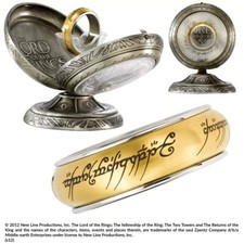 Unico Anello in acciaio Signore Degli Anelli Noble Collection