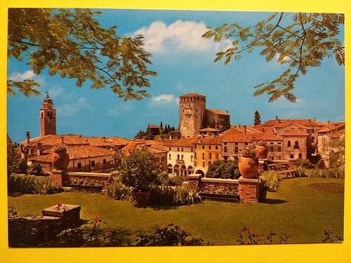 Asolo veduta - asolo, (treviso).
