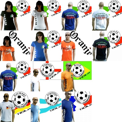 Shirt ticila calcio mondiali - ticila,