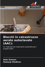 Blocchi in calcestruzzo aerato autoclavato (AAC) by Dele Simeon Paperback Book