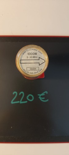 Varie testine wattmetro bird - testine,