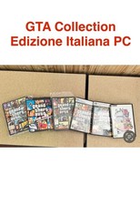GTA 3 4 5 san Andreas grand Theft auto Collection PC edizione italiana completi