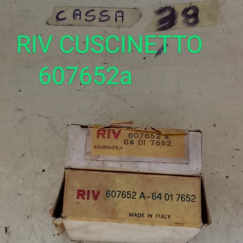 Riv 607652a cuscinetto ruota - 607652a,