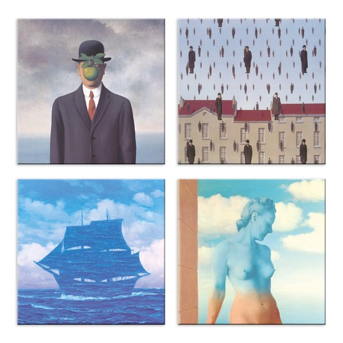 Quadri magritte pezzi stampa - 4,