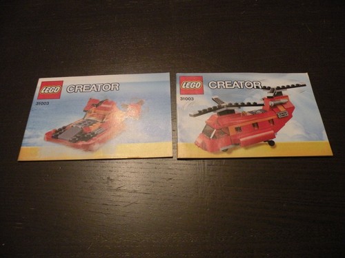 Lego 31003 creator libretti - 31003,