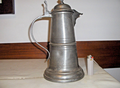 Peltro soprammobile grande - peltro, soprammobile_grande