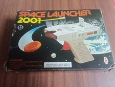 SPACE LAUNCHER 2001 - PISTOLA SPAZIALE LANCIA DISCHI VINTAGE 70's