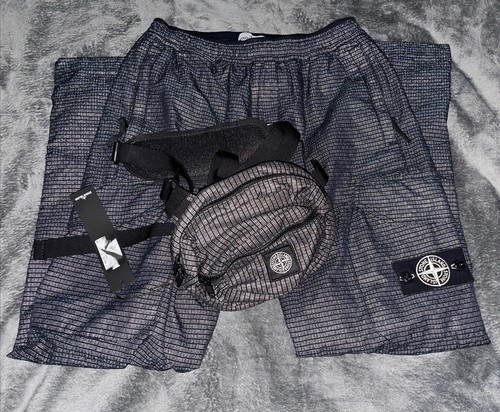 Stone island reflective weave - stone,