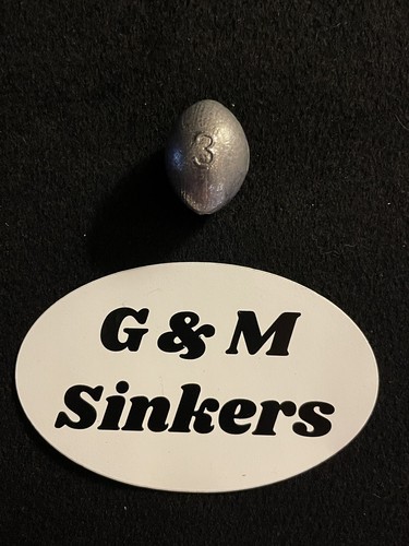 Egg slip sinkers oz fatti - egg, 3