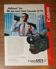 Rara Pubblicità Vintage CANON