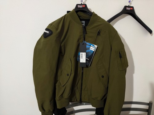 Giubbotto moto uomo blauer con - moto,