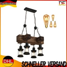 Lampada a sospensione rustica