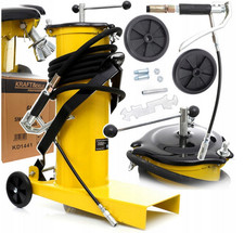 Pistola Silicone Ölpresse Pedale 6 L per Grasso Pressa Manuale Auto Officina