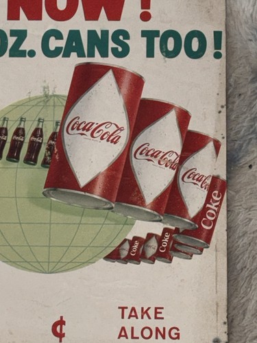 Cartone pubblicitario coca - cartone,