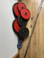 Set completo dischi+bilanciere 42kg