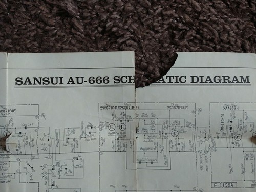 Schematic diagram sansui - diagram,