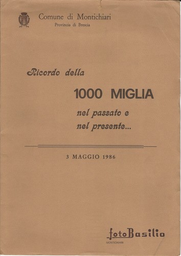 1000 miglia nel passato - passato, e