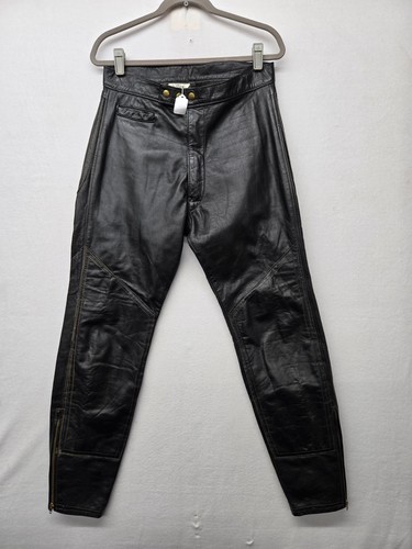 Pantalone lanlitz pelle - lanlitz, nero