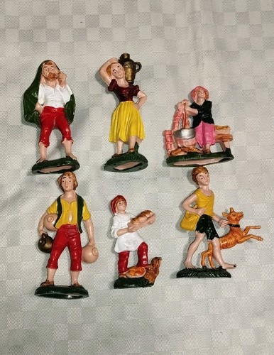 Lotto figurini personaggi - lotto,