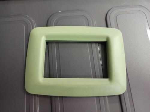 Placca verde gewiss playbus - placca,