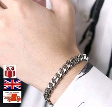 Bracciale catena cubana in