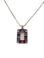 Collana Swarovski multicolore