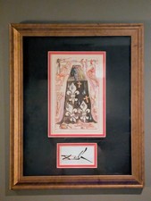 1974 Salvador Dali Print with