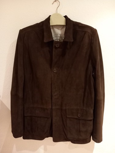 Giacca pelle scamosciata di - pelle,
