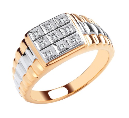 Anello rolex uomo oro giallo - anello,