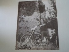 advertising Pubblicità 1972 MOTO MILANI CROSS 50 e RENATO POZZETTO