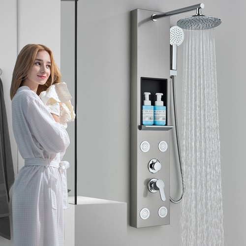 Pannello doccia acciaio - , inox